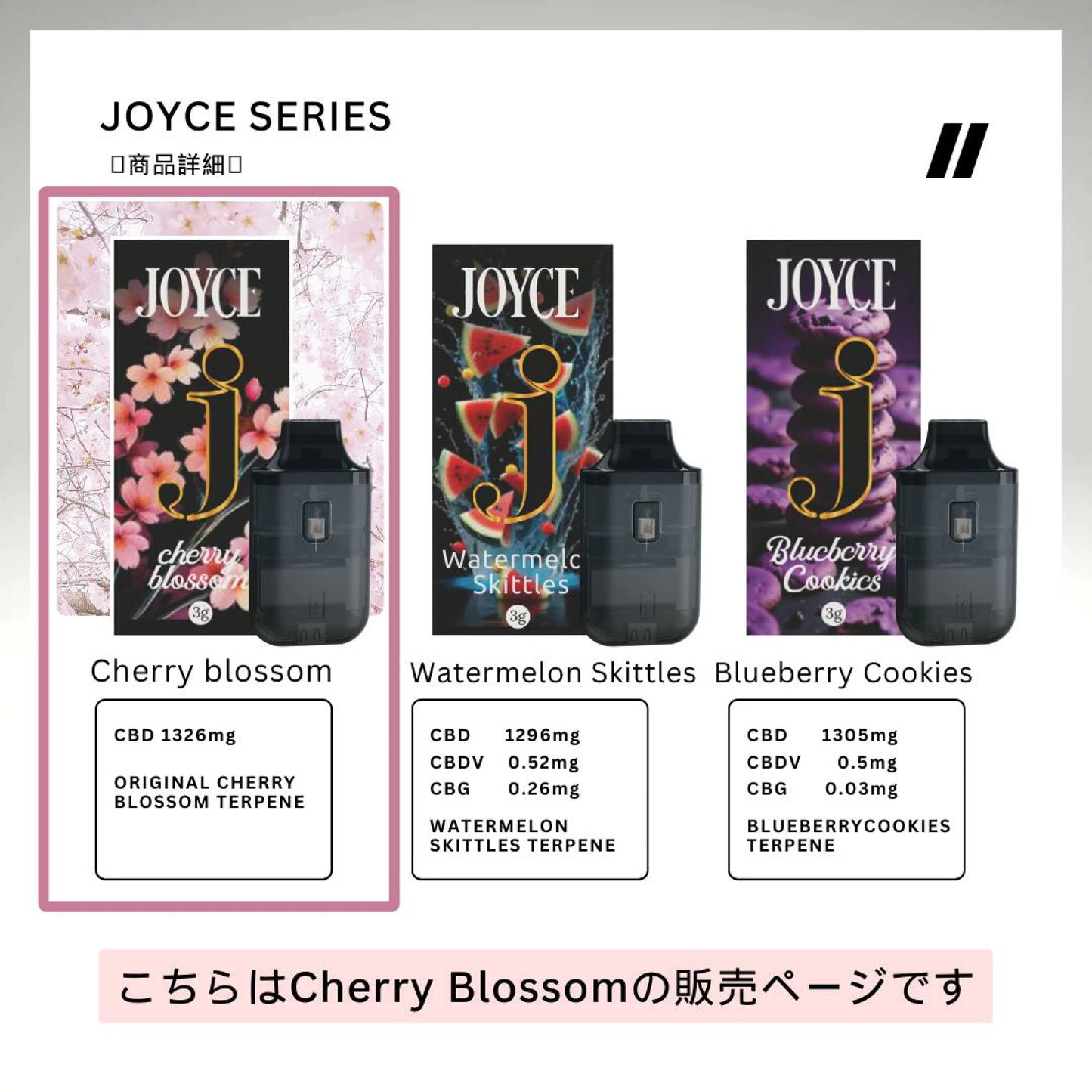 CBD-HI(Cherry Blossom)