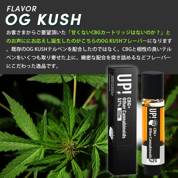 CBD MANIA高濃度CBGリキッドカ-トリッジ