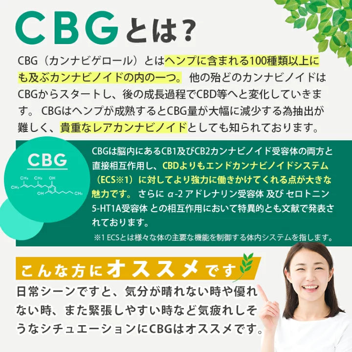CBD MANIA高濃度CBGリキッドカ-トリッジ