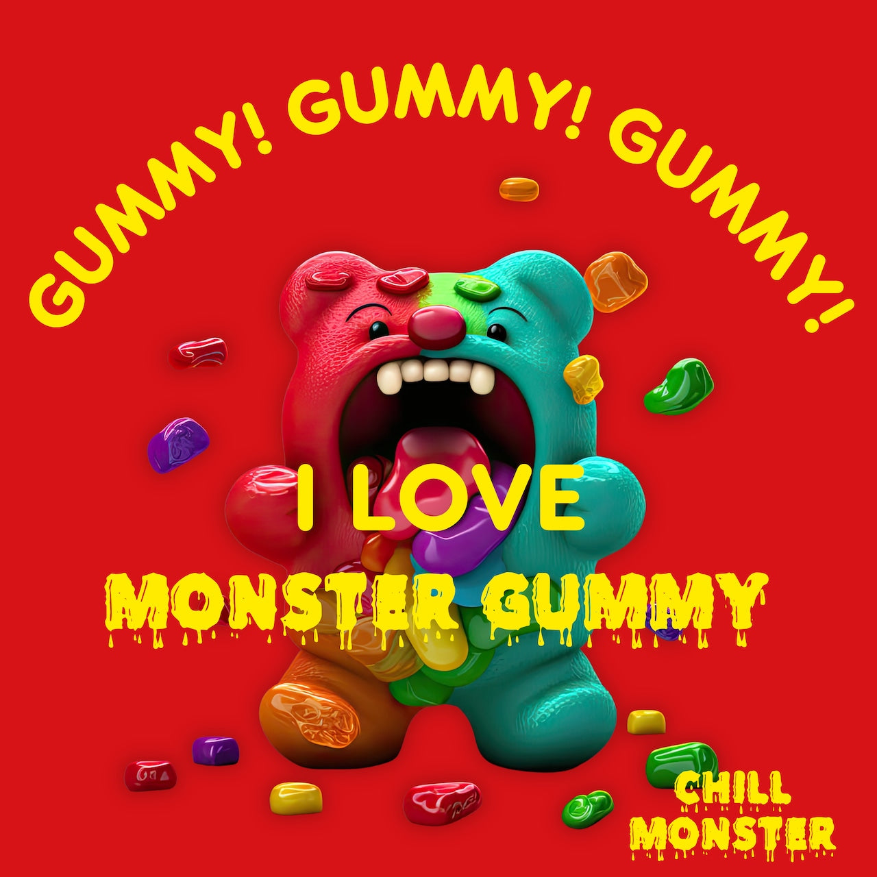 Chil Monsterモンスターグミ
CBN500mg(コ-ラ味) 5粒入