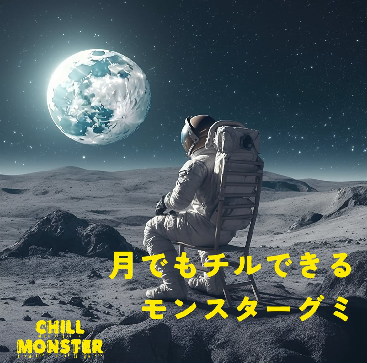 Chill MonsterモンスターグミCBN1000mg（青りんご味）10粒入